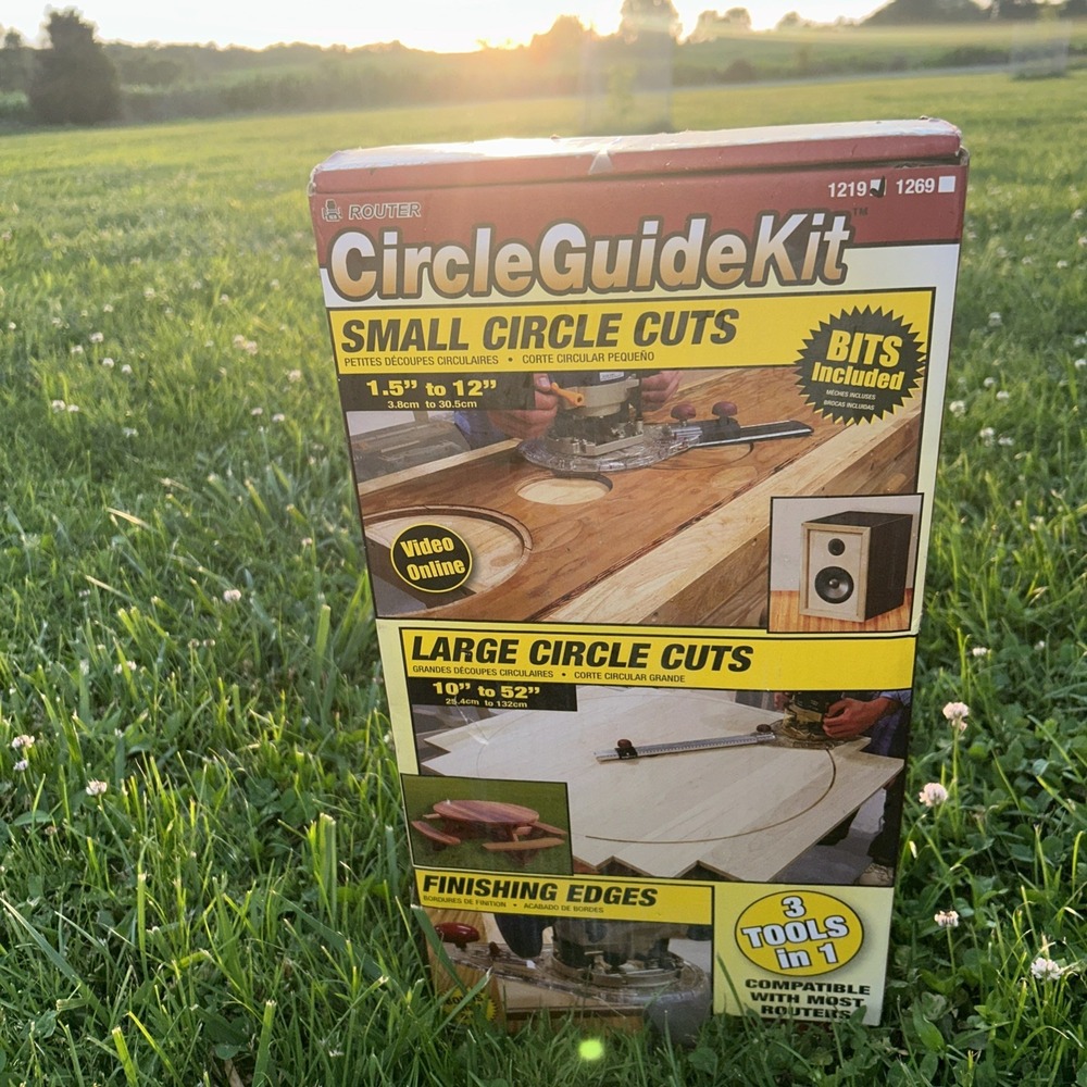 Milescraft 1219 3 In 1 Large Circle Guide Kit And Bits New In Box